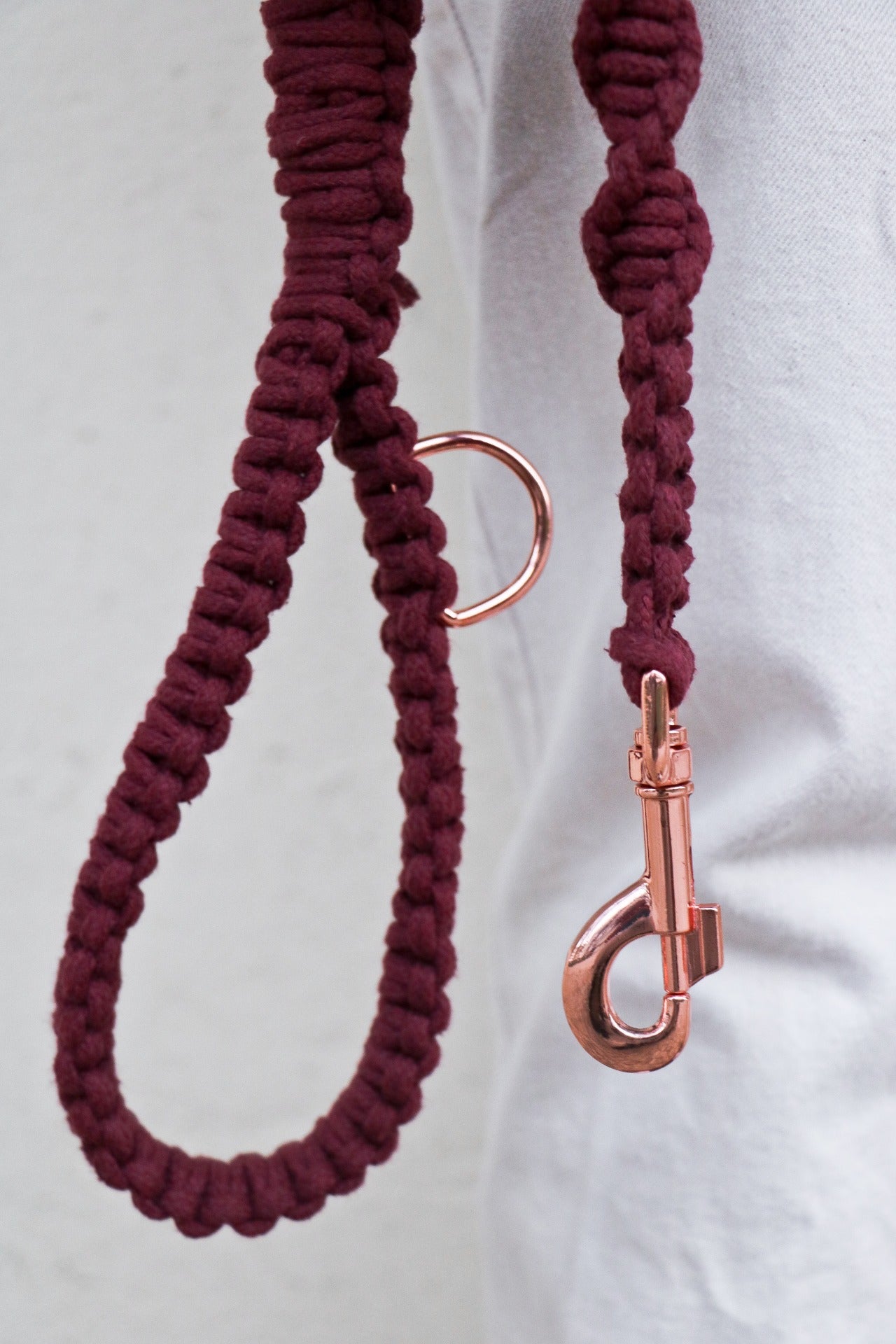Trela bordeaux "Becky"